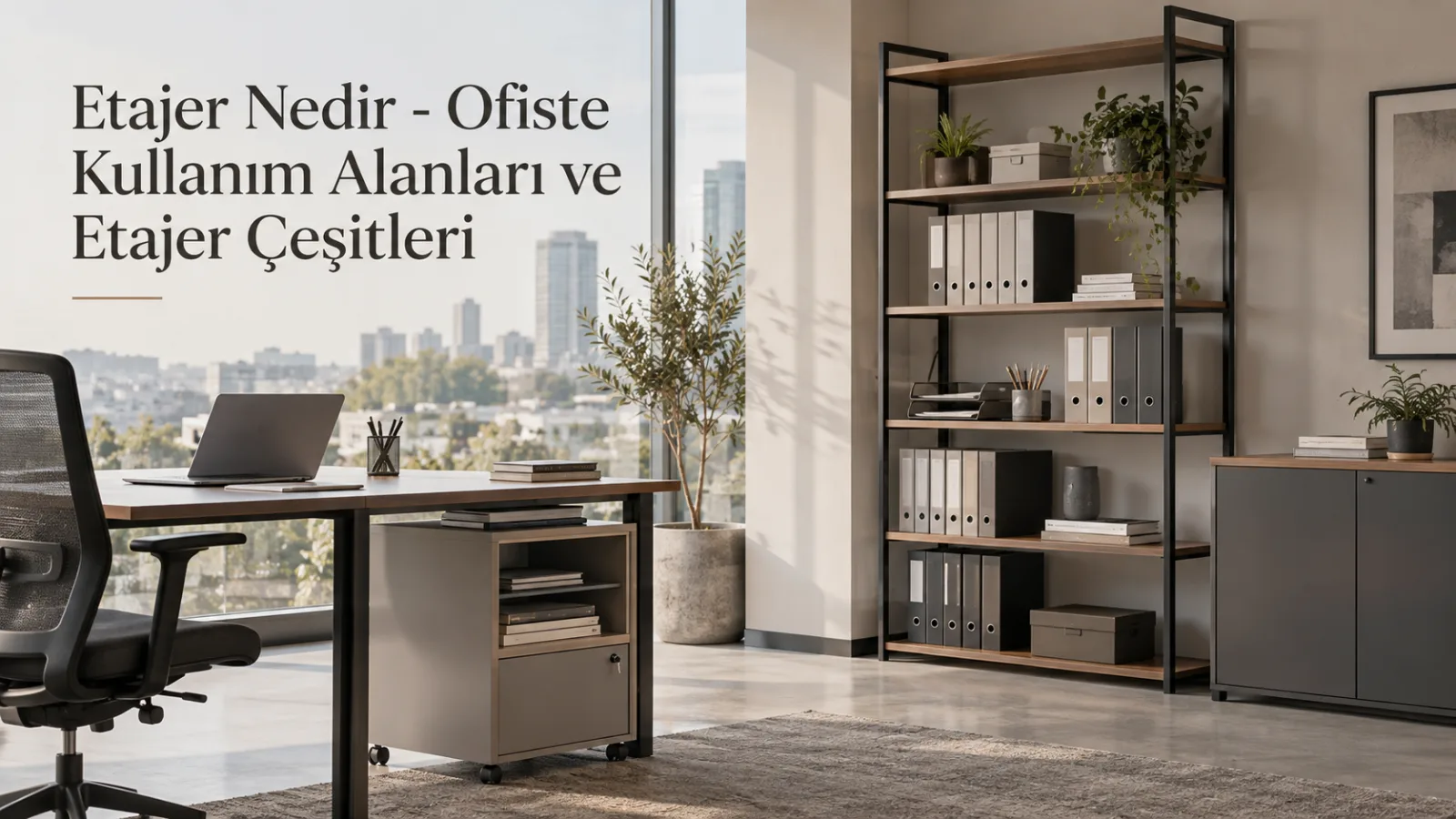 Etajer Nedir - Ofiste Kullanım Alanları ve Etajer Çeşitleri